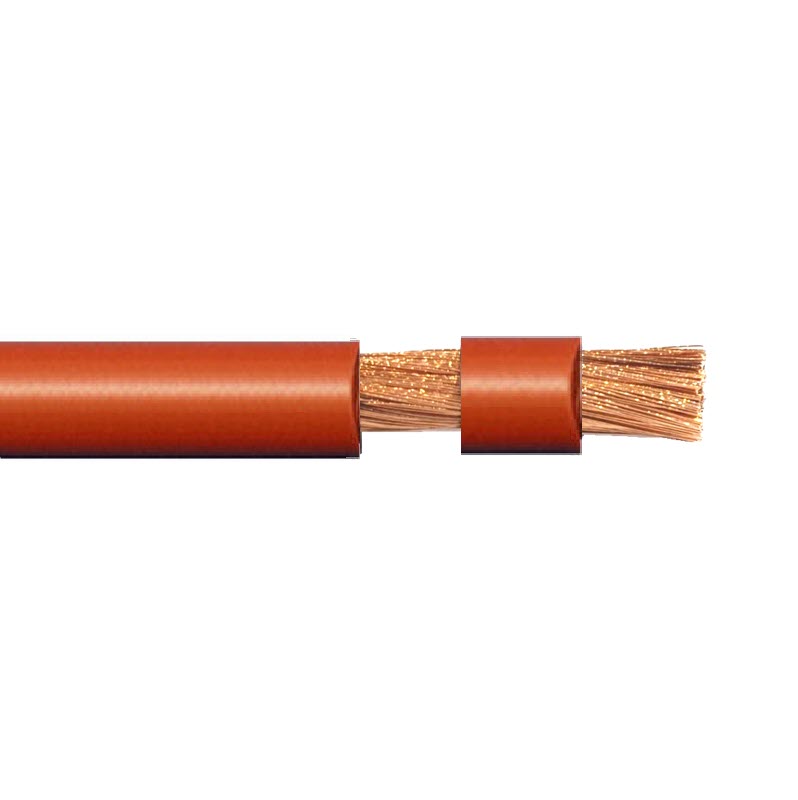 (ระบุจำนวน) สายไฟแบตเตอรี่ VSF ขนาด 25 Sq.mm. ลวดทองแดงสายฝอย ฉนวนพีวีซี  60227 IEC02 สีแดง