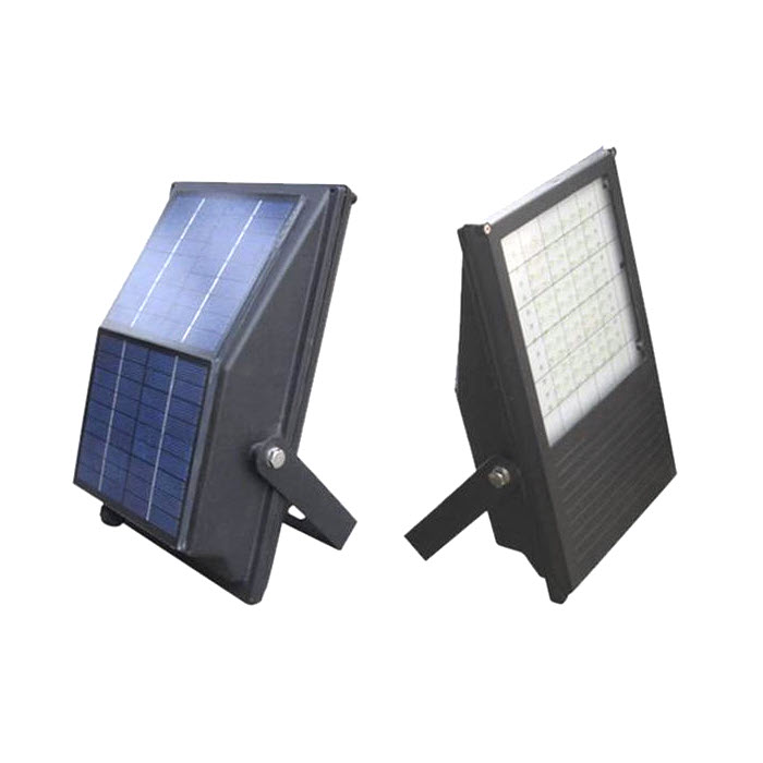 ไฟส่องป้าย solar LED Flood Light ระบบพลังงานแสงอาทิตย์ ด้านหน้าเป็น LED 108 Pcs.