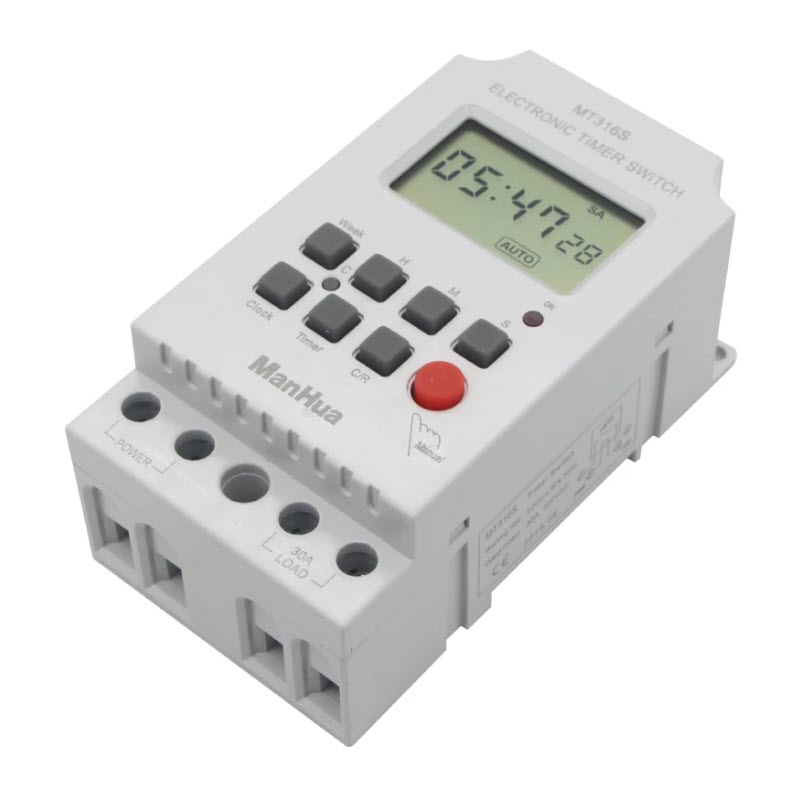 MT316S เครื่องตั้งเวลา แบบวินาที Time Switch ตัดวงจรไฟ DC 6-30V