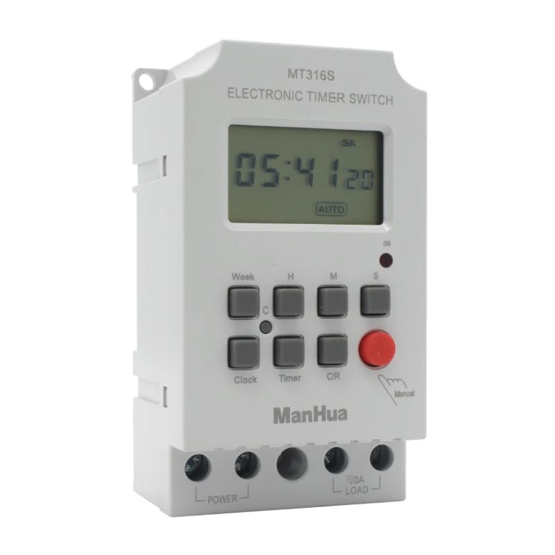 MT316S เครื่องตั้งเวลา แบบวินาที Time Switch ตัดวงจรไฟ DC 6-30V